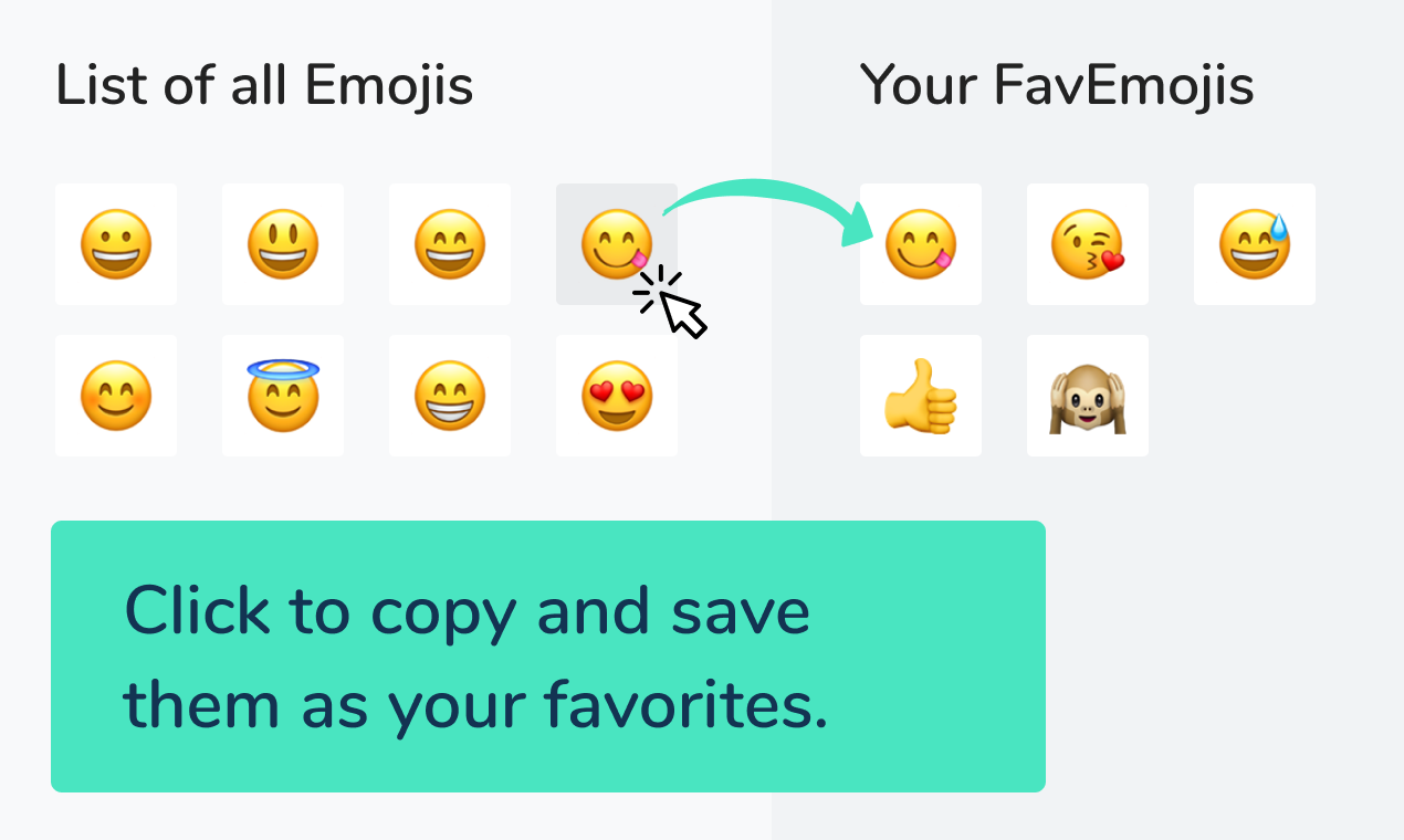👋 FavEmoji – Copy & Paste Emojis gallery image