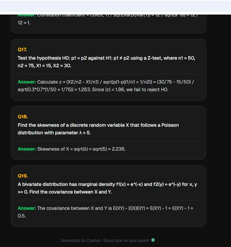 CramAI screenshot 10