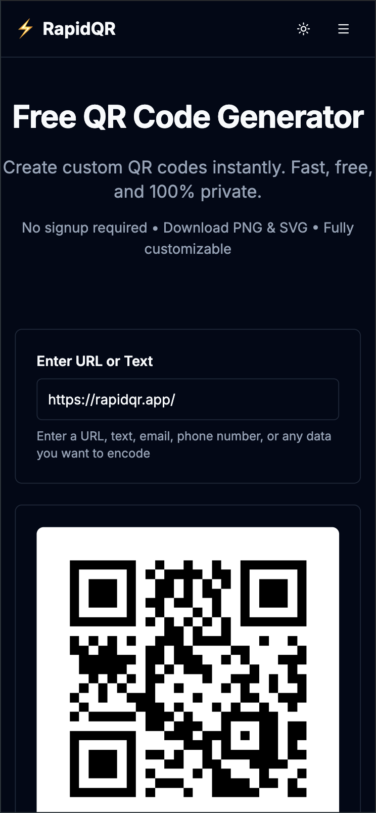 RapidQR gallery image