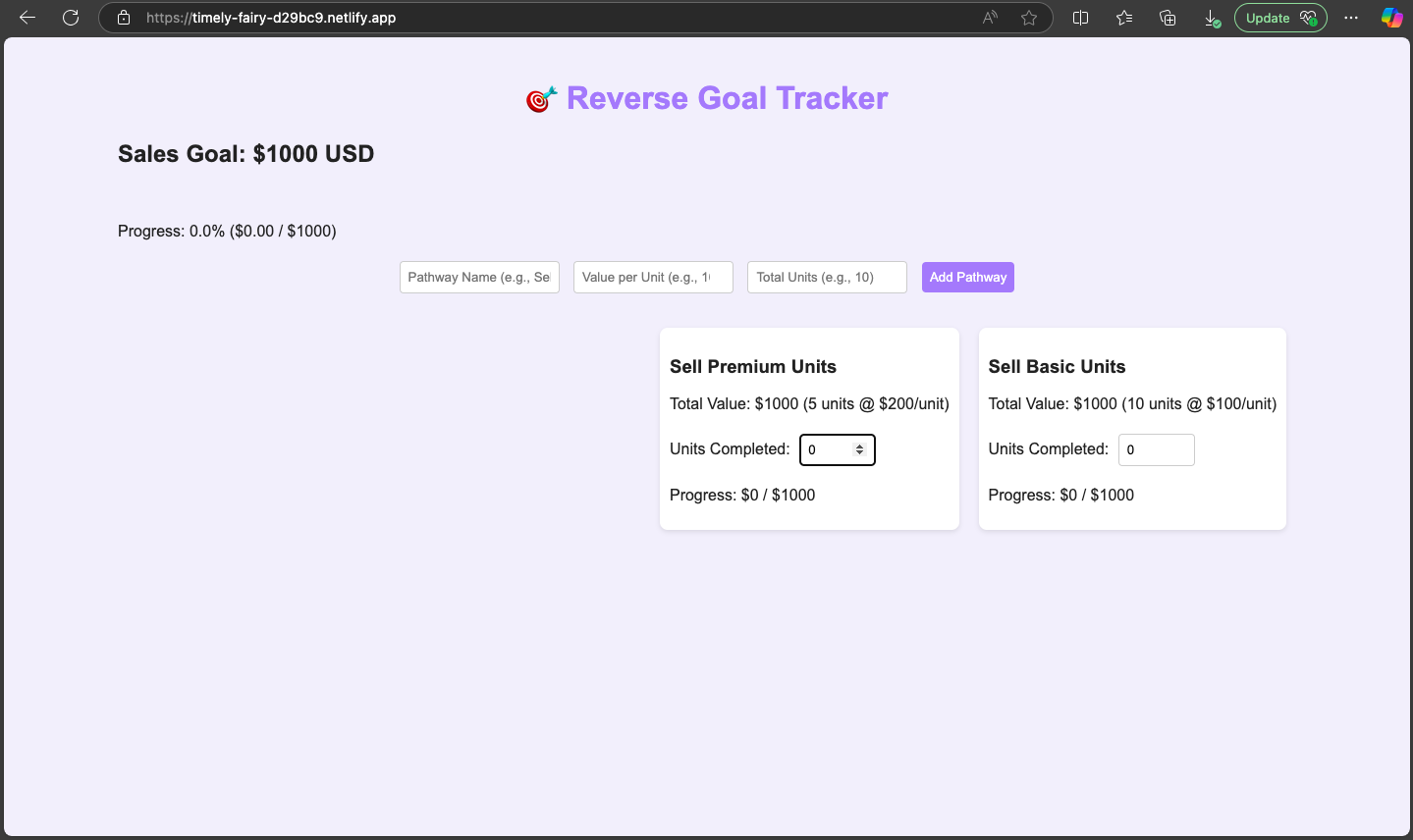 Umgekehrter Tor -Tracker media 2