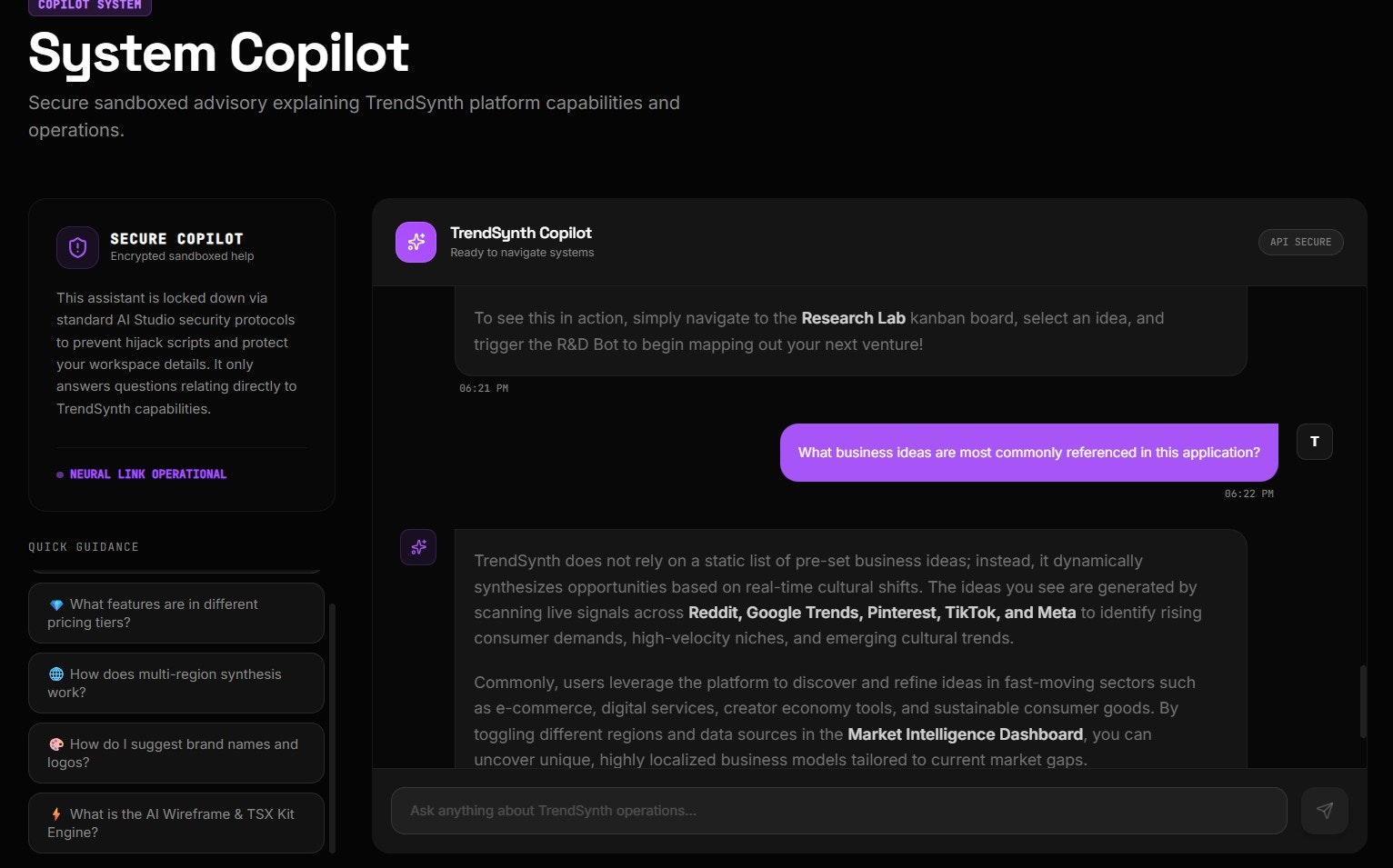 TrendSynth.app gallery image