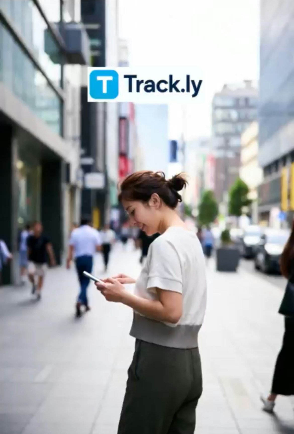 Trackly - Main product screenshot demonstrating key features and user interface