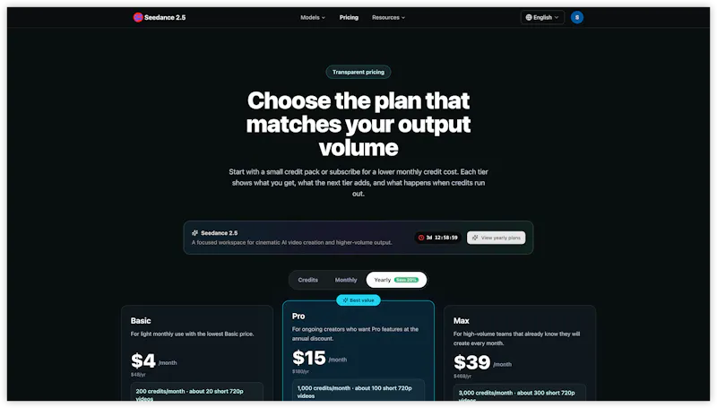 Seedance 2.5 screenshot 2
