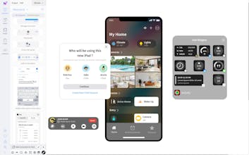 Free iOS 16 UI Pack for MockFlow gallery image