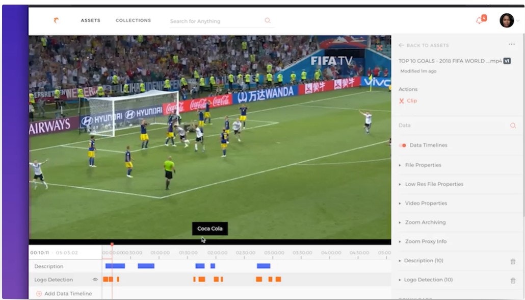Zoom Media Varlık Yönetim Sistemi - AI ile çalışan medya varlık yönetim sistemi medya 6