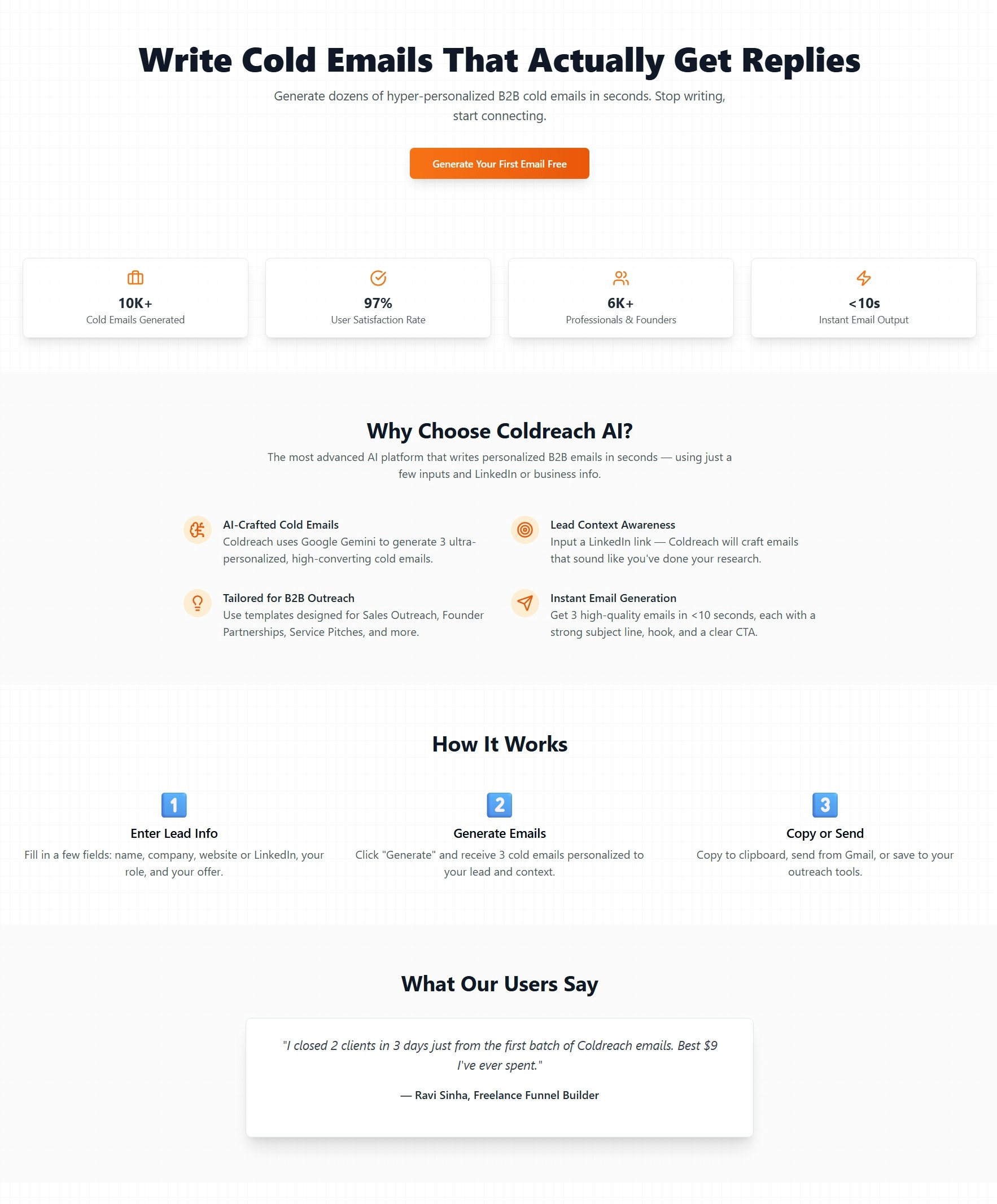 Coldreach AI: Reach Smarter, Faster  media 3