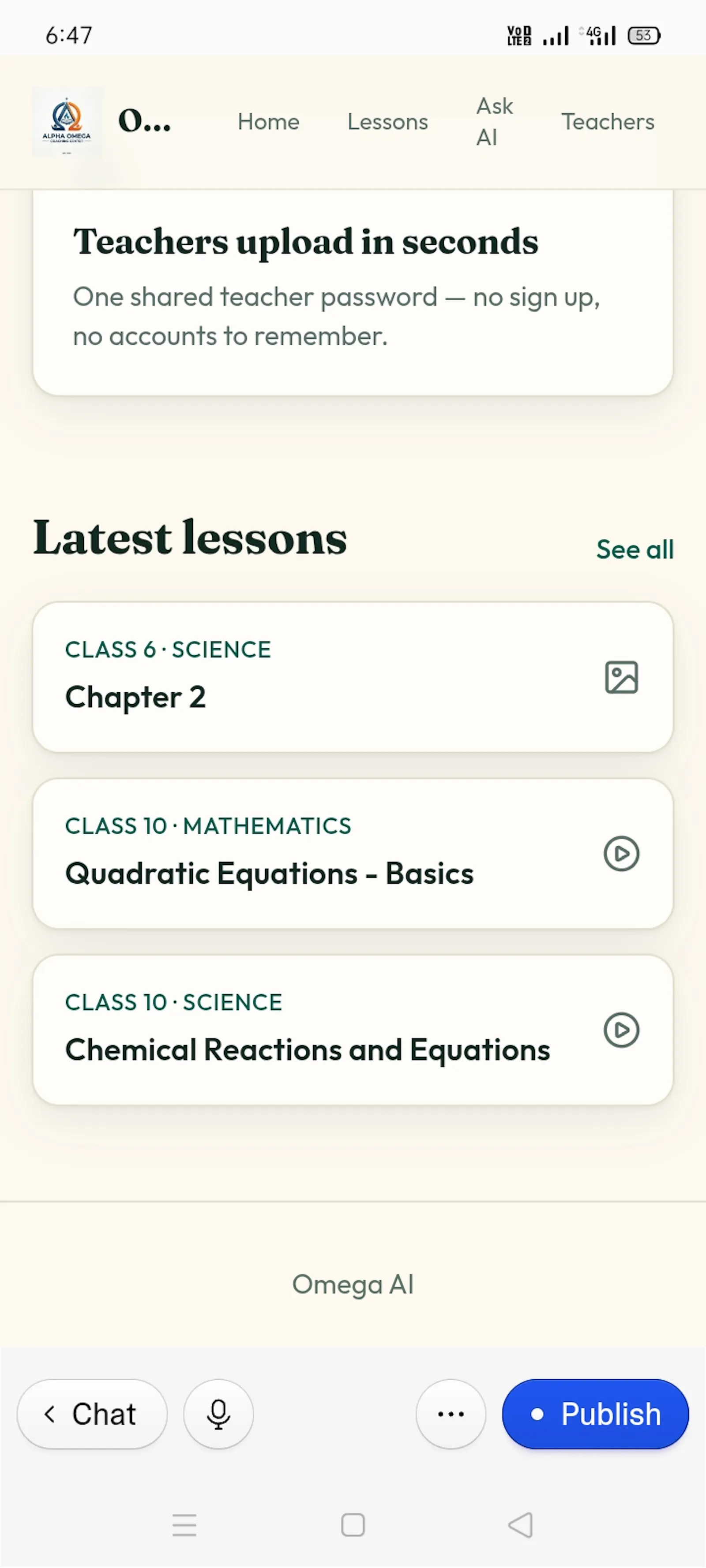 Alpha Mega Coaching screenshot 3