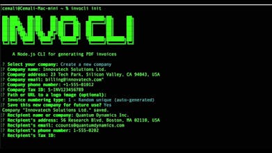 InvoCLI gallery image