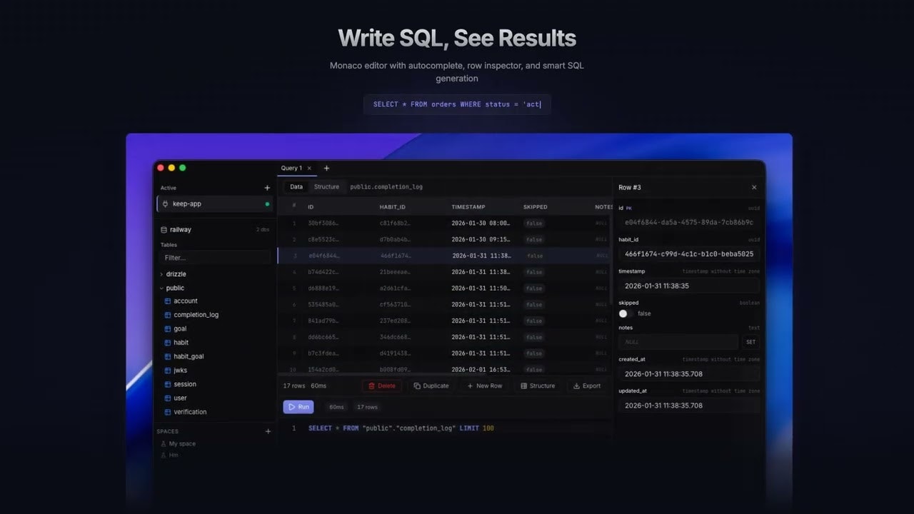 Queryline gallery image