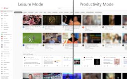 YouTube Productivity Mode media 1