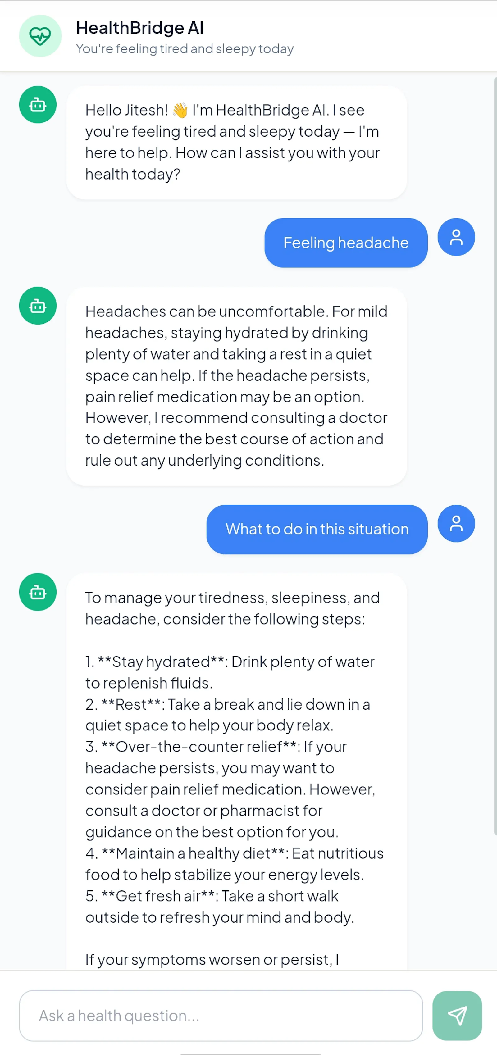 HealthBridge AI screenshot 5
