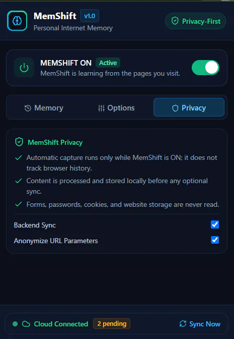 MemShift gallery image