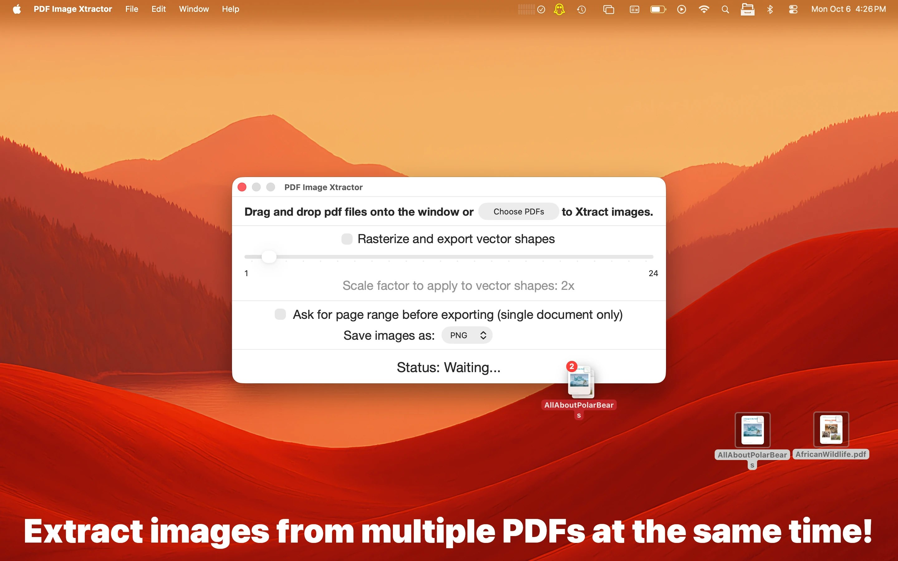 Mídia 6 de Extrator de imagens PDF - Extraia imagens e formas de arquivos PDF