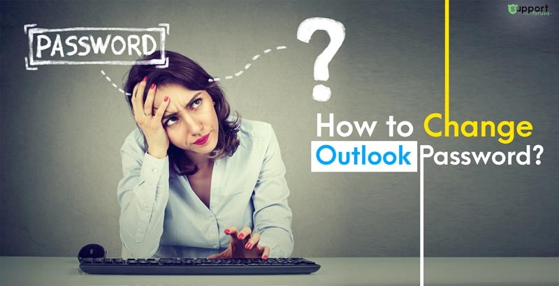 change outlook password