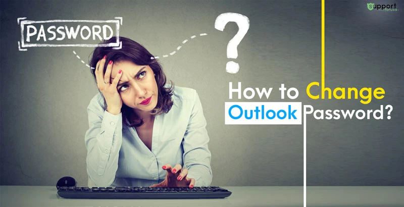 change outlook password