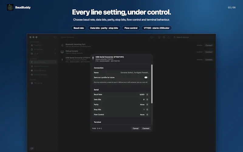 BaudBuddy screenshot 5