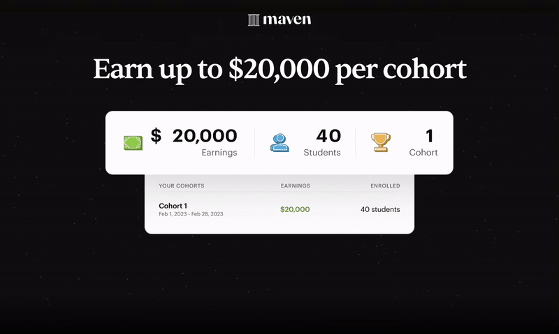 Média Maven Course Builder - Gagnez 6 chiffres en enseignant ce que vous aimez 2