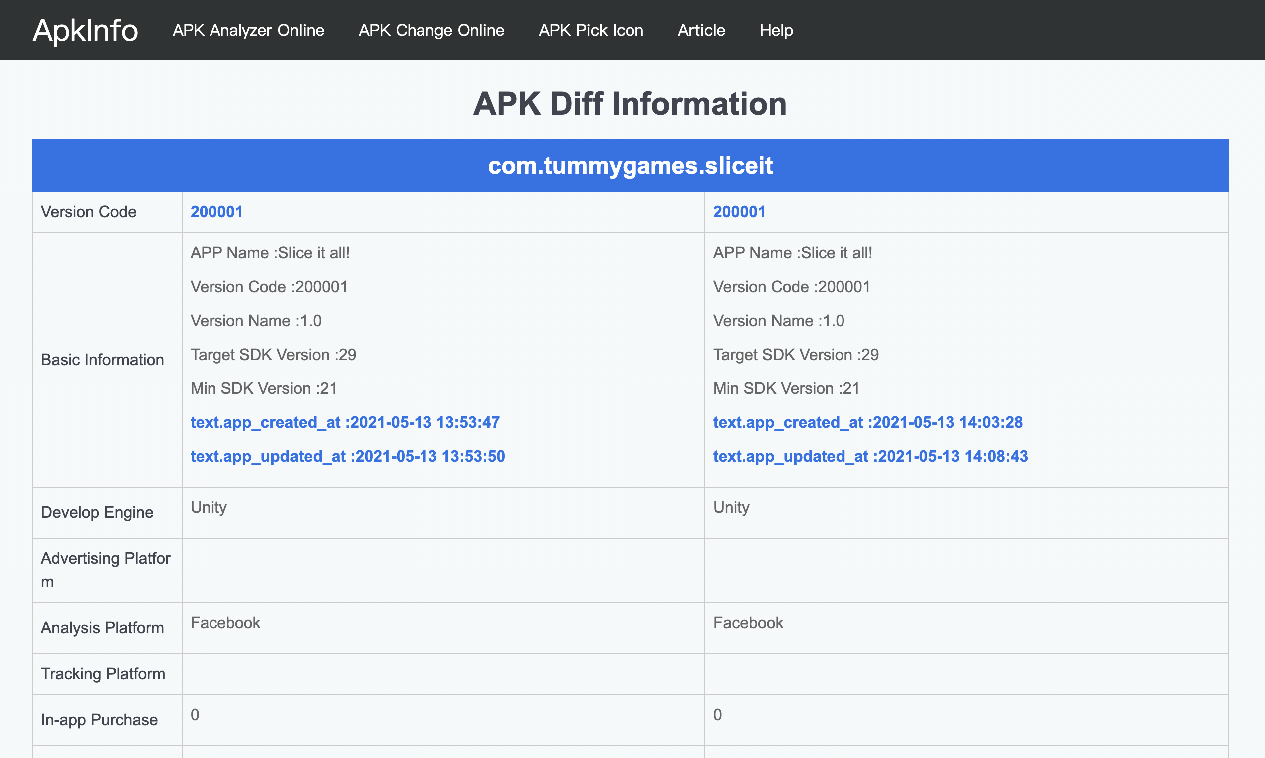 ApkInfo Online gallery image