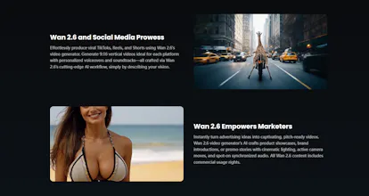 Wan 2.6 gallery image