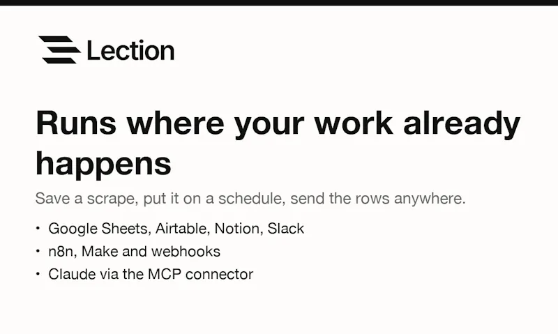 Lection screenshot 5