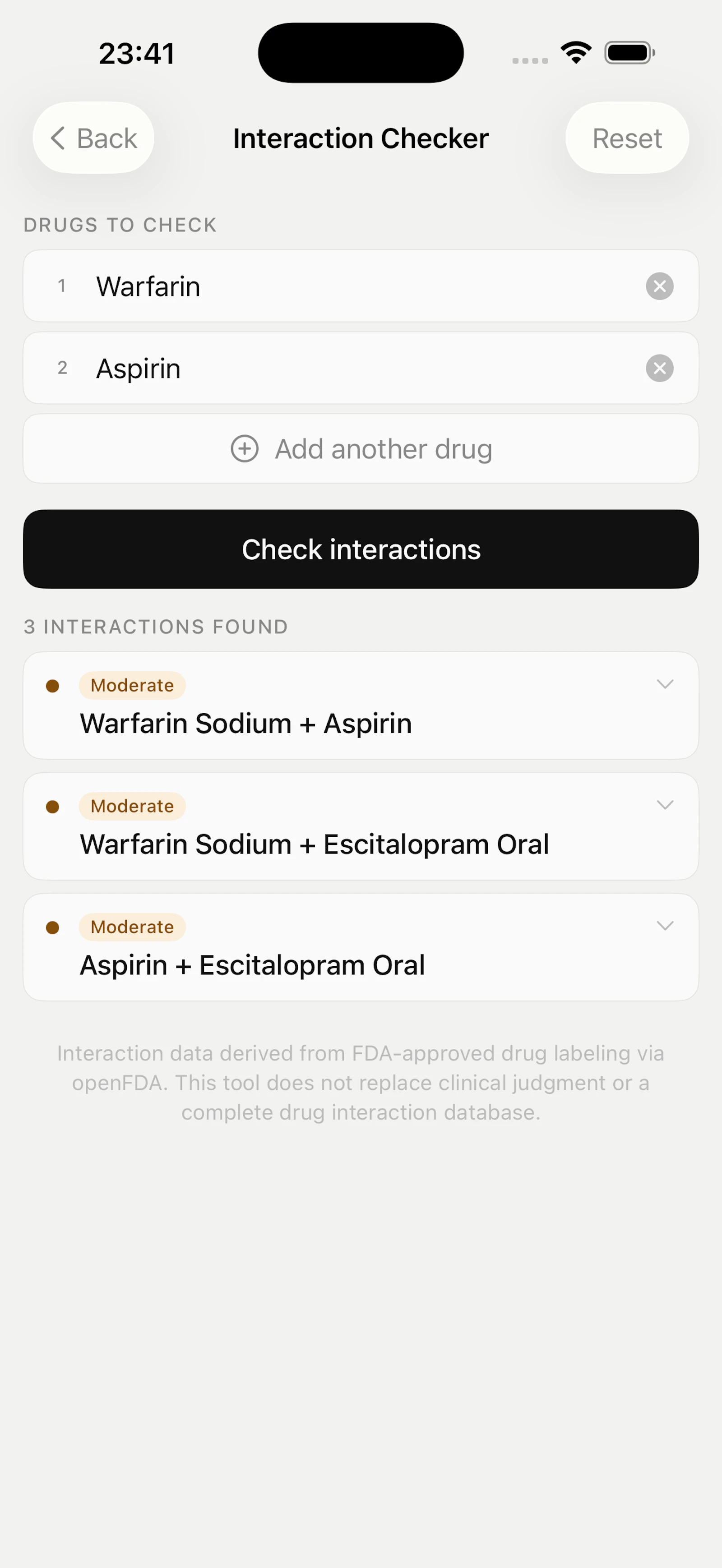 LabelMD — FDA Drug Labels Reference screenshot 6