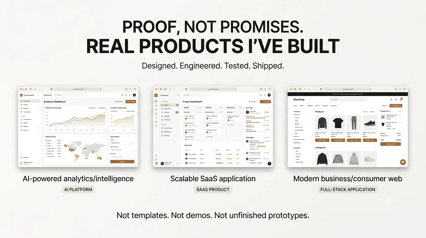 Built. Tested. Shipped. gallery image