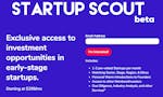 A Startup Scouting Service for Investors image