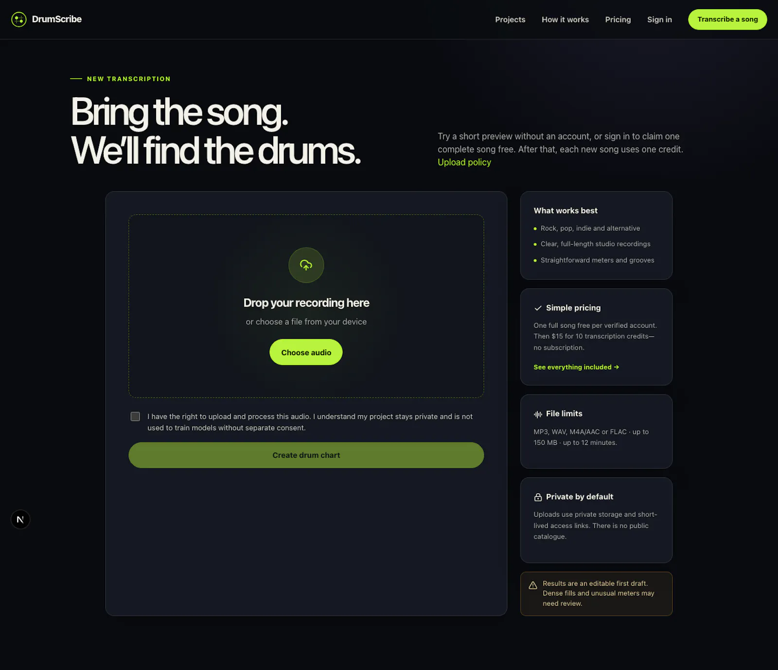 DrumToScore screenshot 4