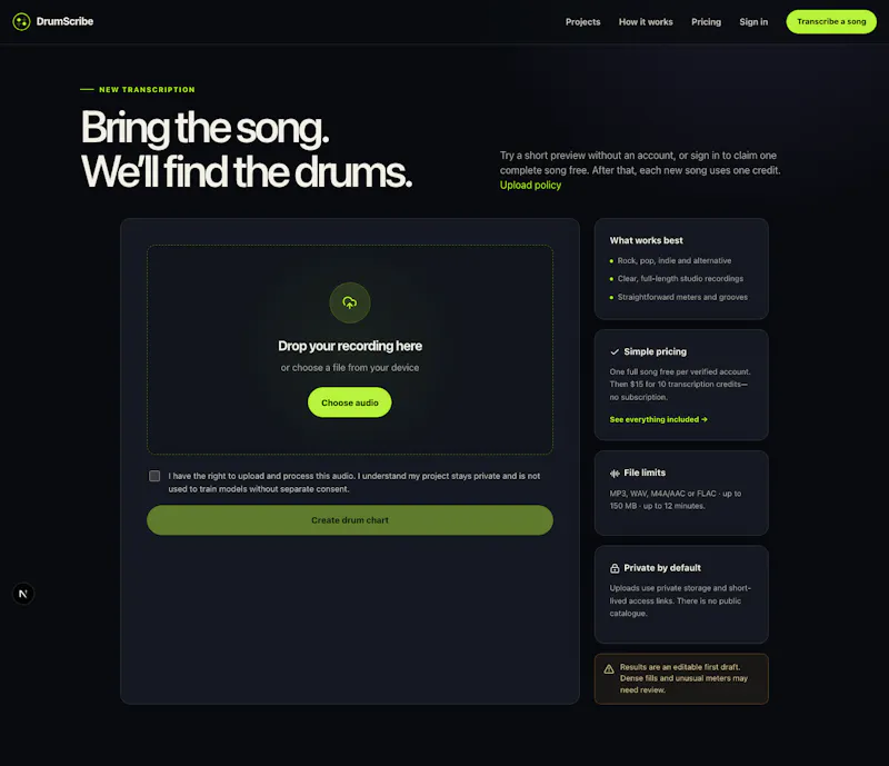 DrumToScore screenshot 4
