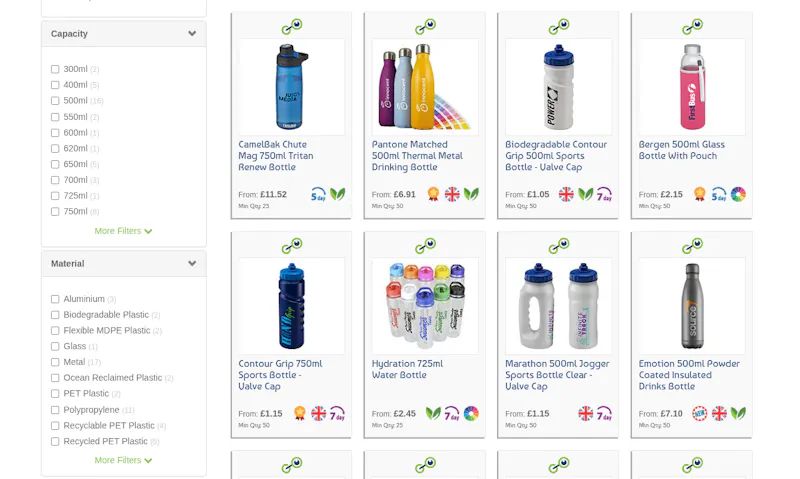 GoPromotional Water Bottles screenshot 3