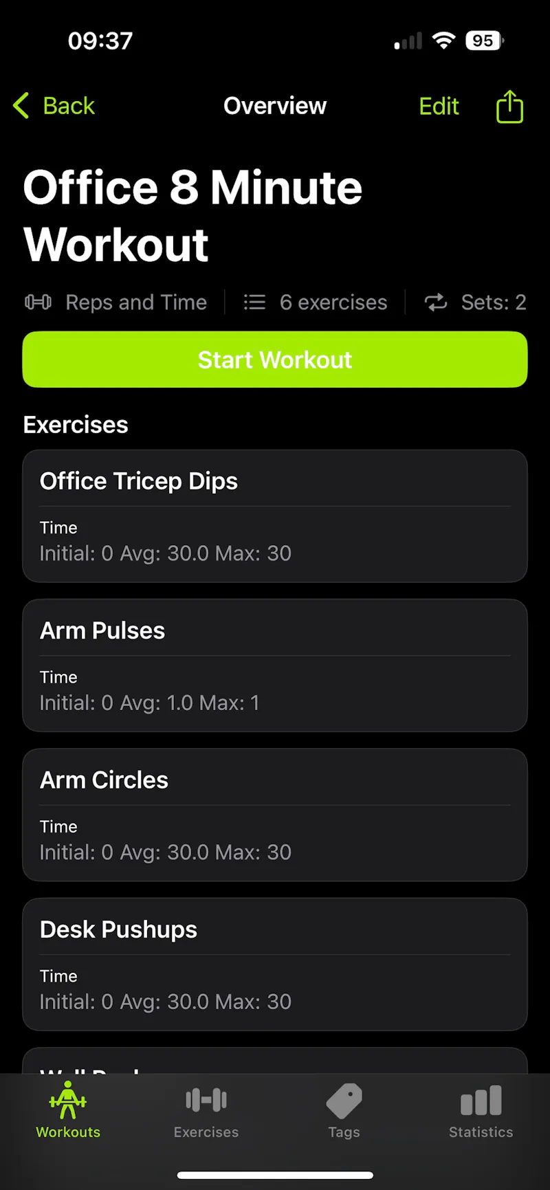 Make Me Workout screenshot 4