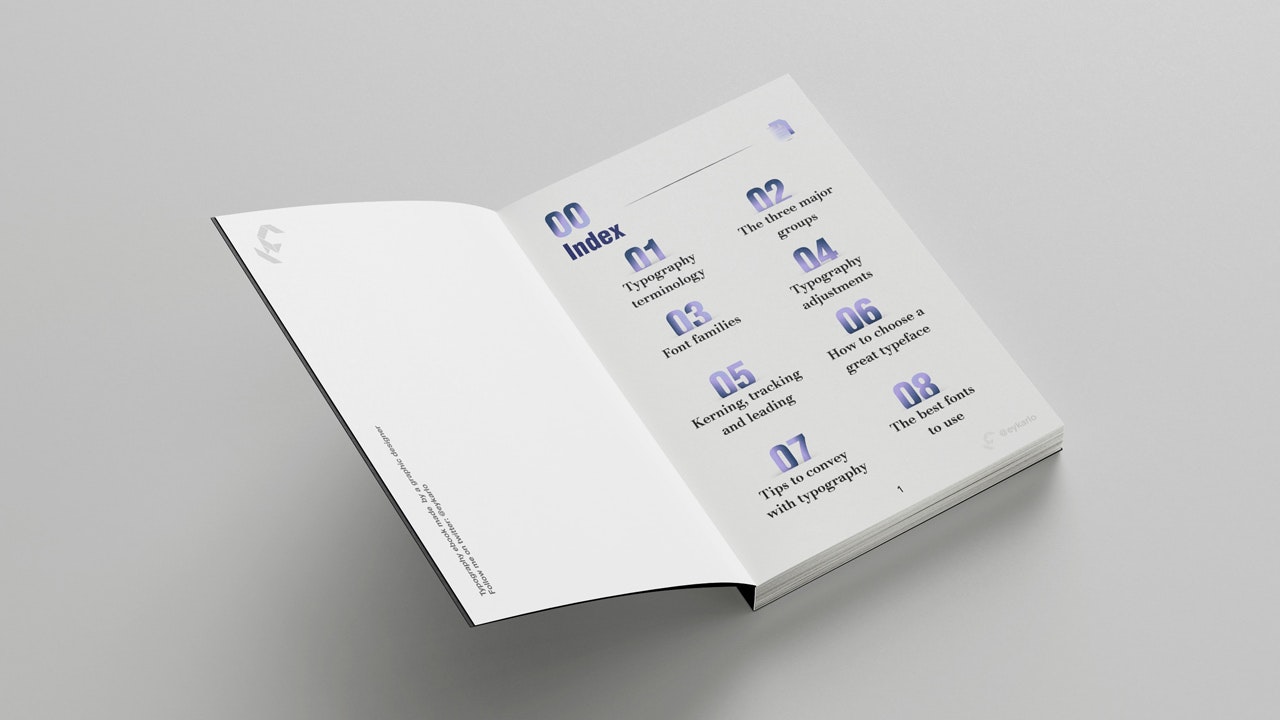 Mídia 2 de Ebook da tipografia