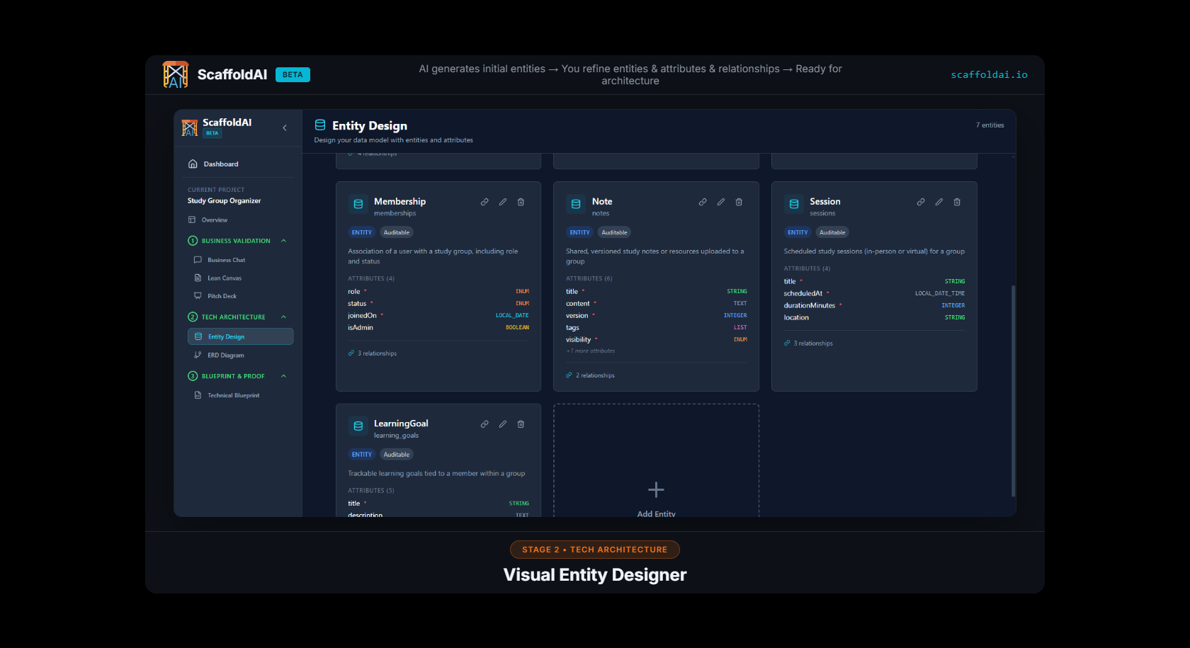 ScaffoldAI - Screenshot 5 showing product features and functionality