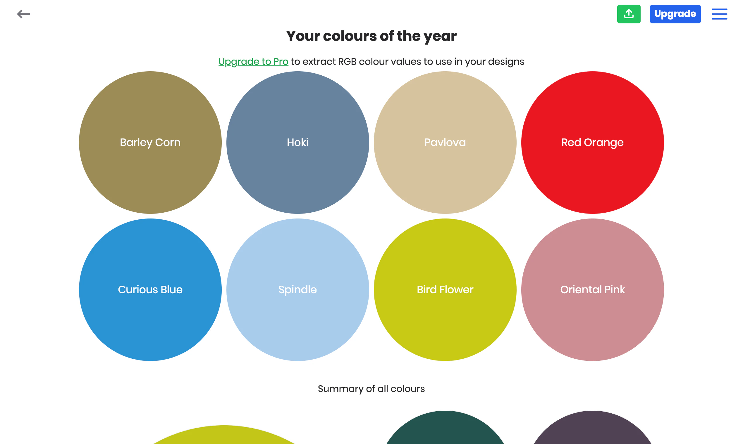 Year of Colour Image