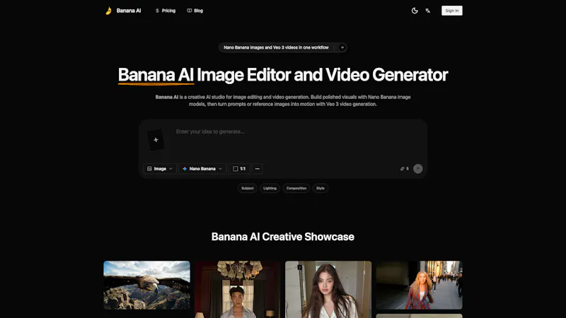 Banana AI screenshot 1