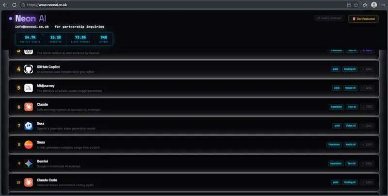 NeonAI screenshot 1