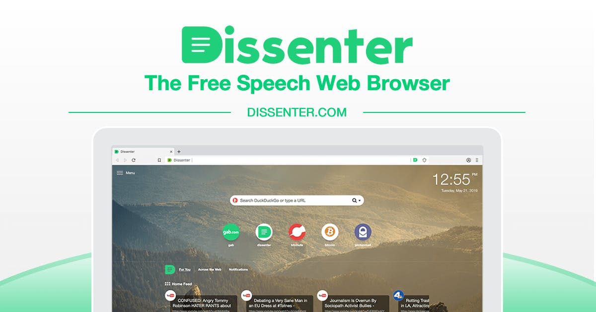 Dissenter Browser media 1