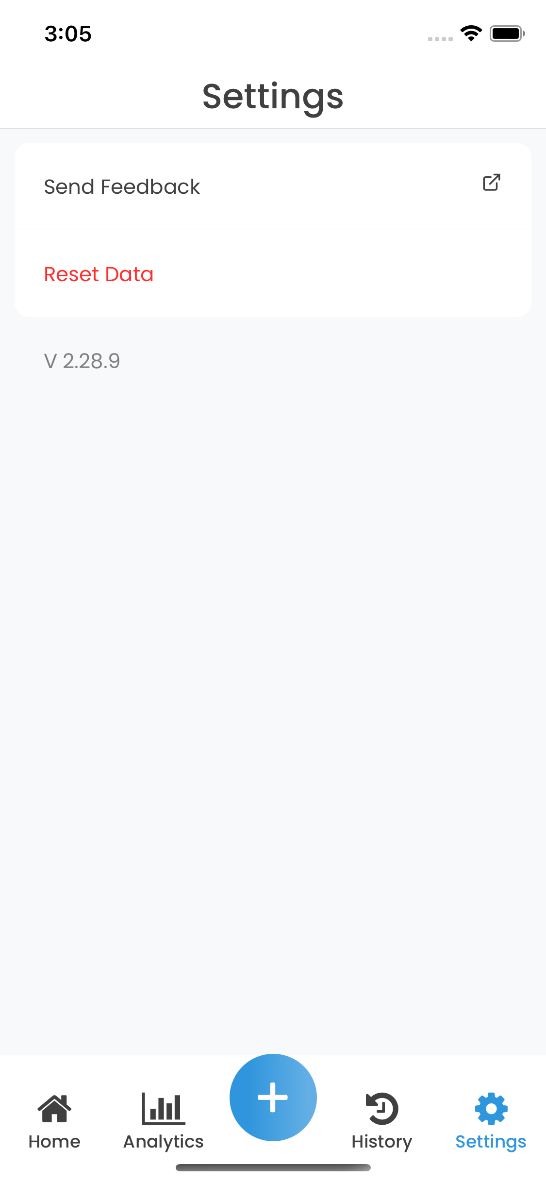 Tracker de niveau d'énergie media 5