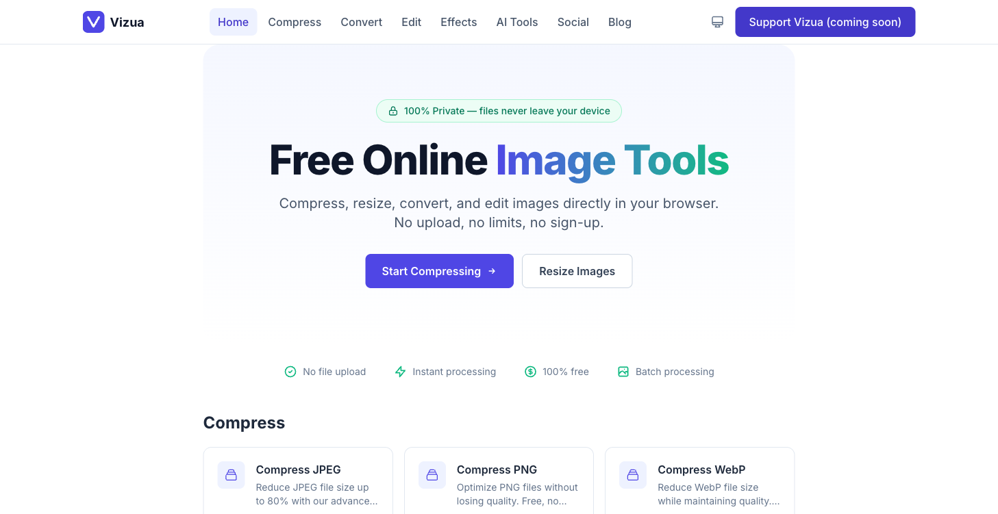 Vizua Image Tools media 2
