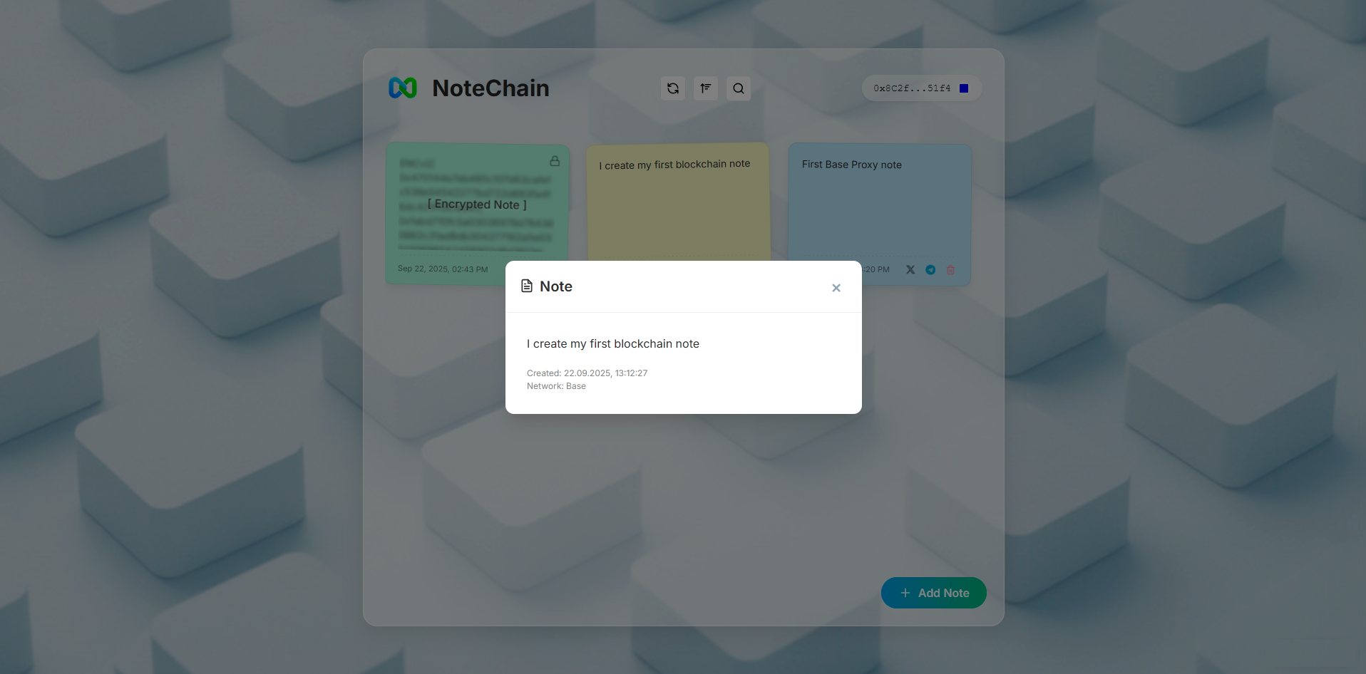 NoteChain gallery image