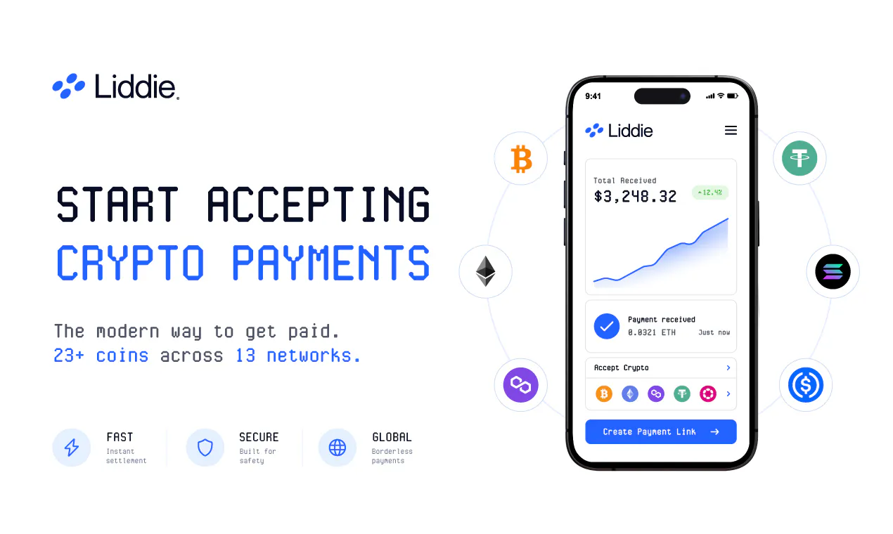 Liddie - Crypto Payments gallery image