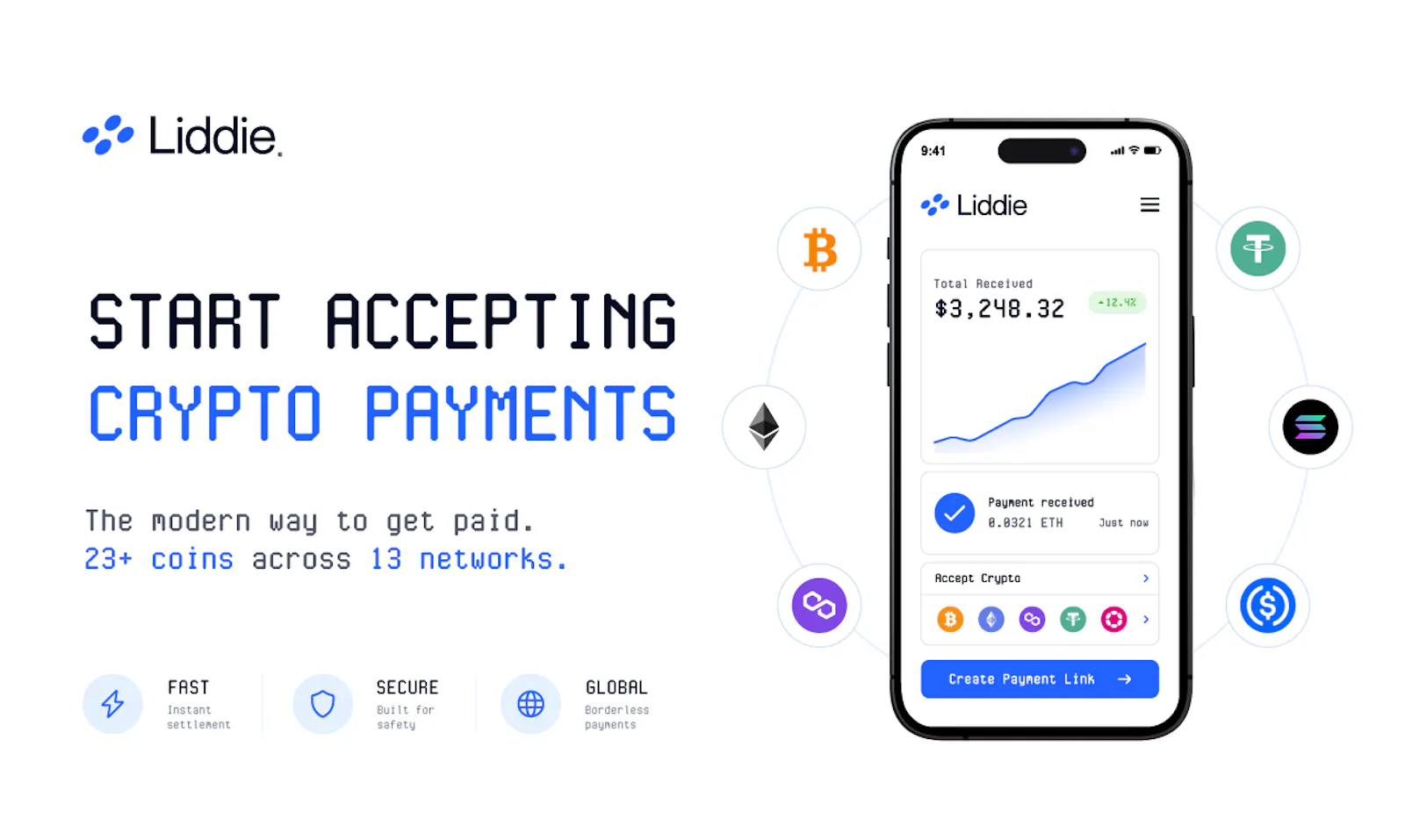 Liddie - Crypto Payments screenshot 1