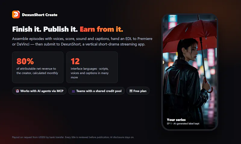 DexunShort Create screenshot 6