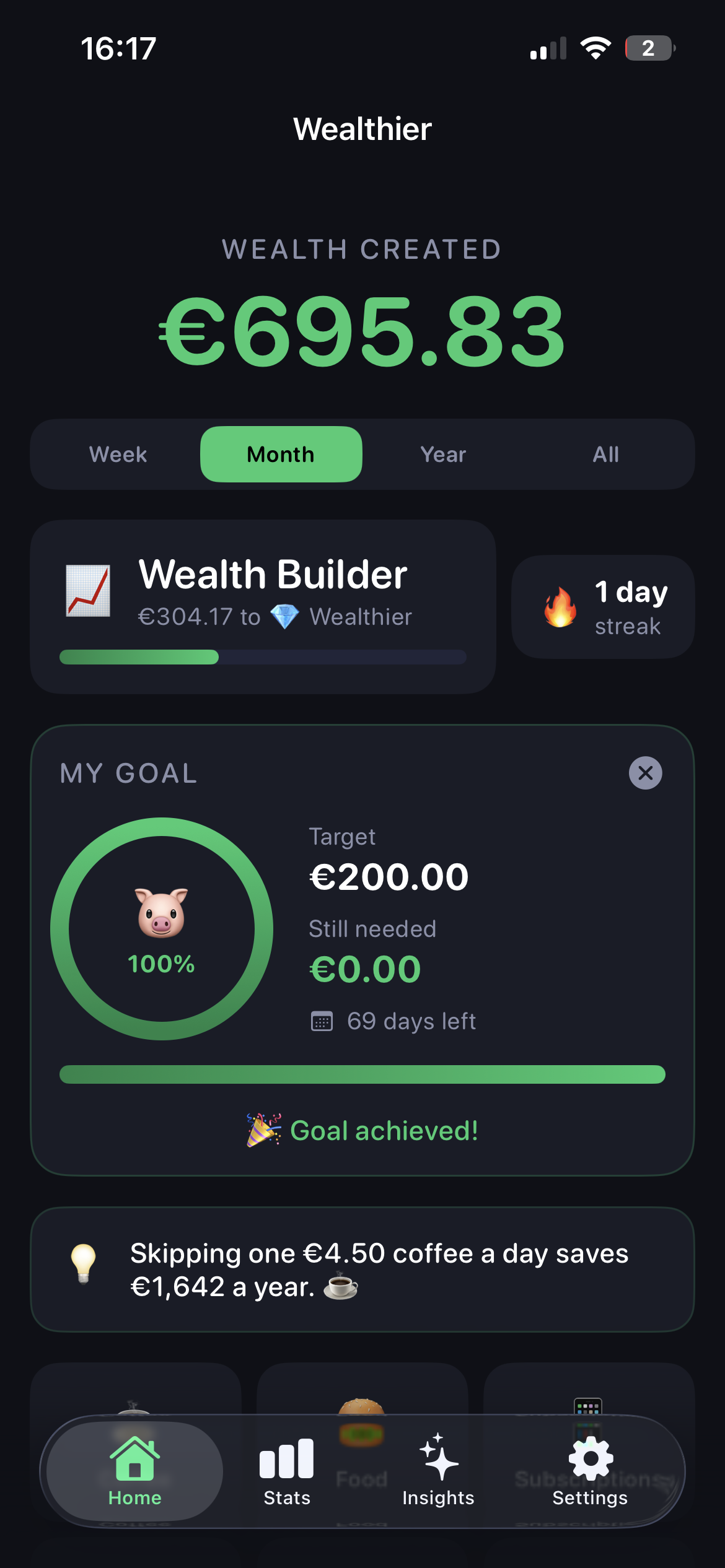 Wealthier
