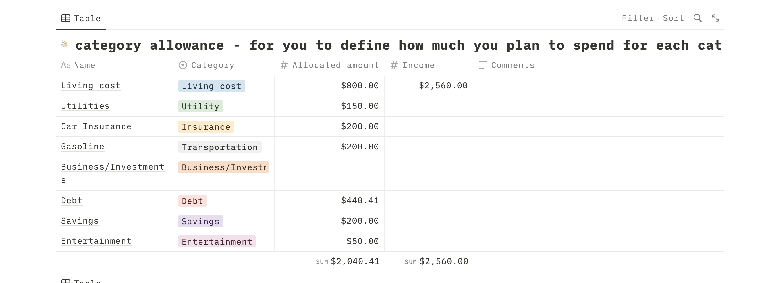 Finance Tracker gallery image