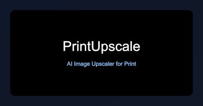 PrintUpscale gallery image