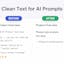 FunWithText AI Text Cleanup