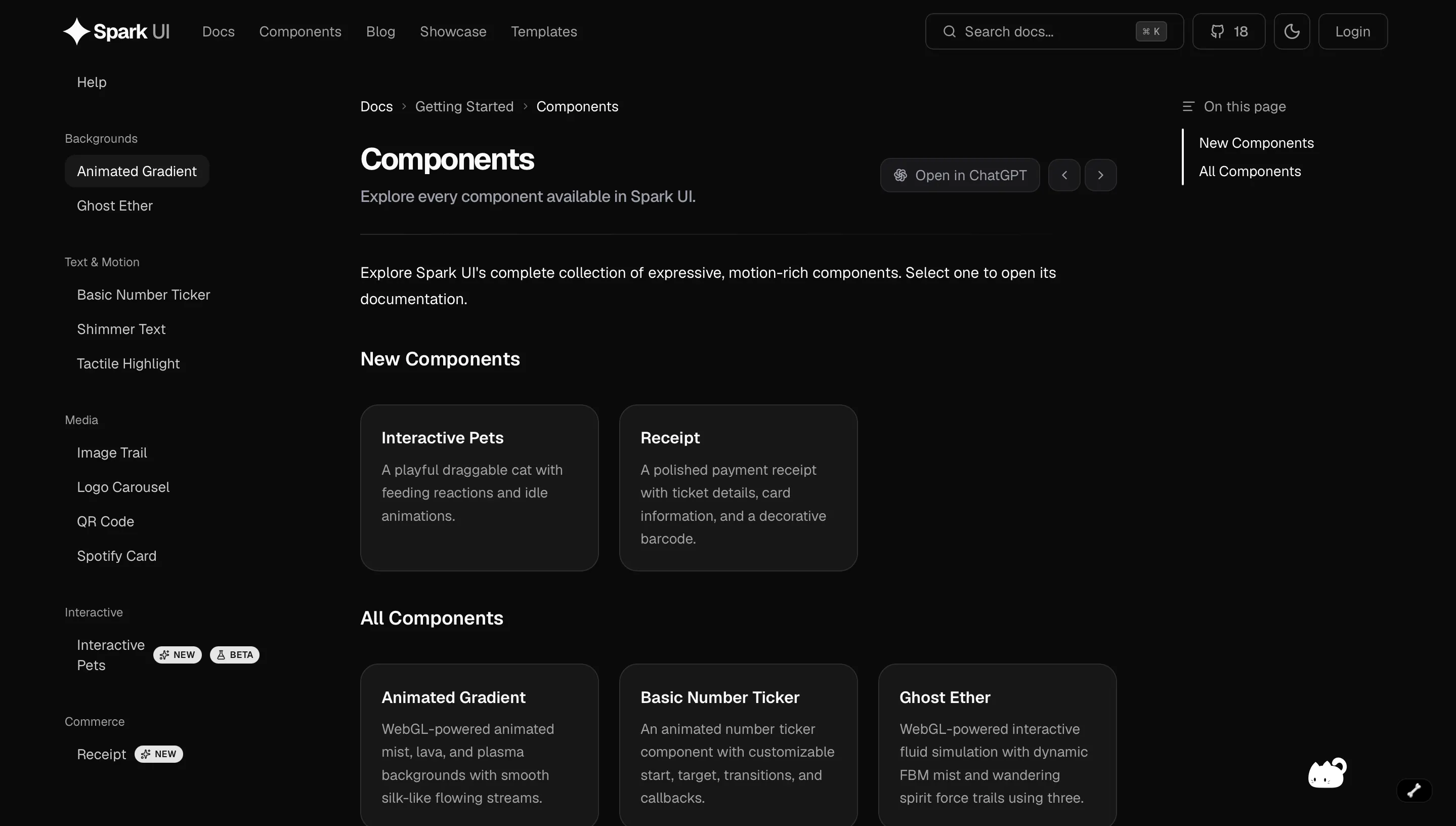 Spark UI gallery image