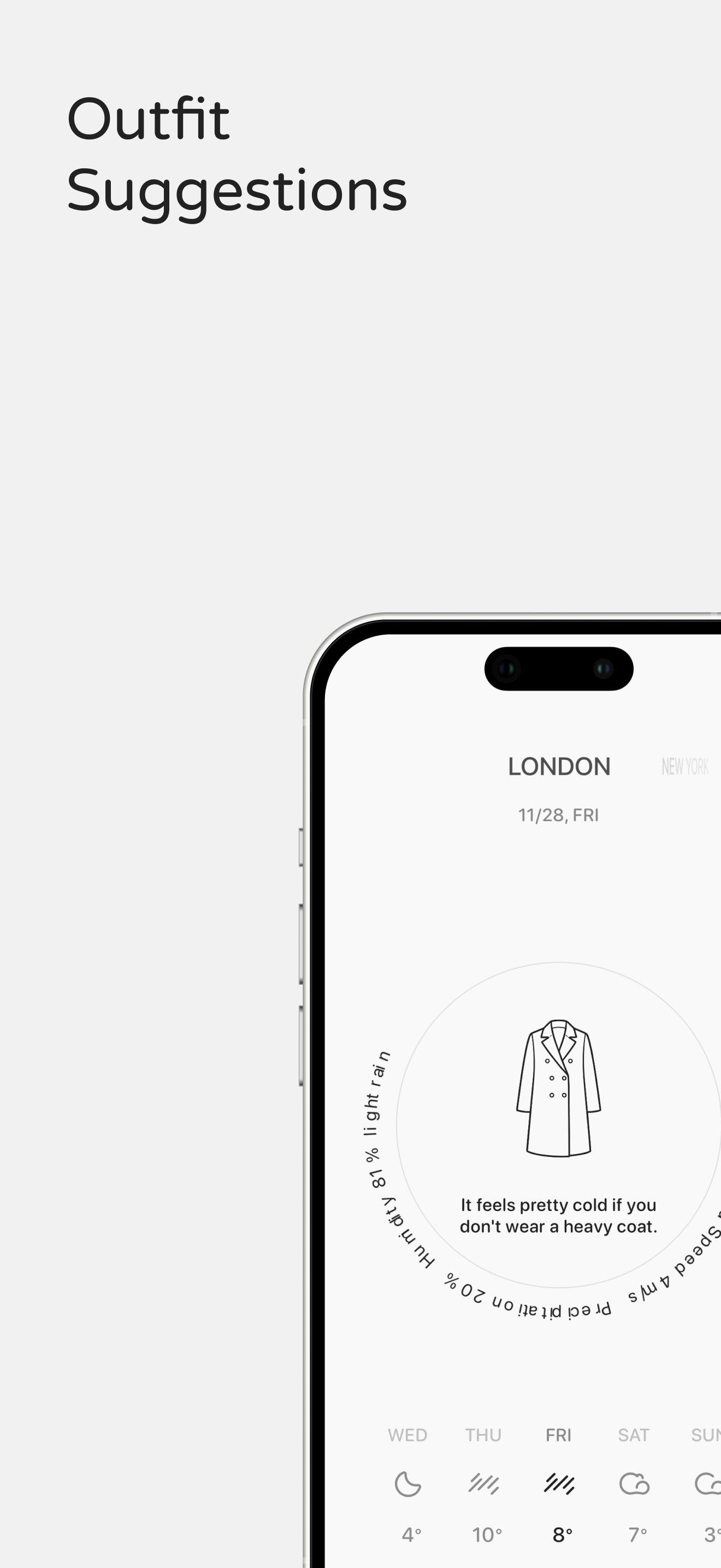 Weather Minimalist - weat gallery image