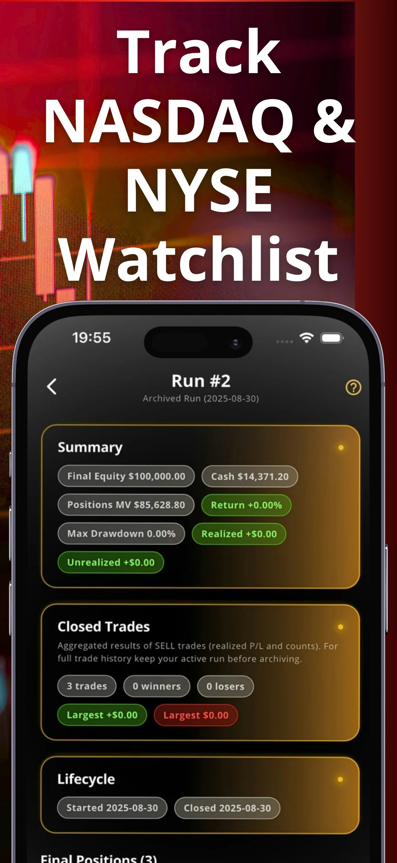 Média Tradesim - Simulator de trading d'actions - Entraînez-vous à investir sans risque avec des données de marché réelles 6